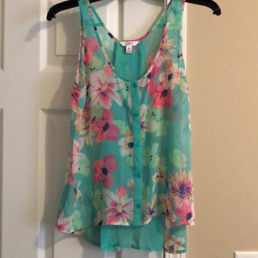 Summer tank top from candies